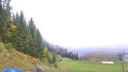 Archived webcam image showing Ski Resort Zauchenberg: Rosskopfbahn on 14 Oct 2026 at 16:17