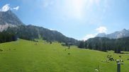 Archiviertes Webcam Bild: Ehrwalder Almbahn Panorama am 18.06.2026 um 10:24 Uhr