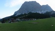 Archived webcam image showing Ehrwalder Alm - Panorama on 14 Jul 2026 at 06:56