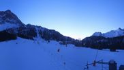 Archived webcam image showing Ehrwalder Alm - Panorama on 26 Feb 2026 at 06:53