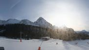 Archived webcam image showing Ehrwalder Alm - Panorama on 26 Feb 2026 at 16:53