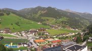 Archiviertes Webcam Bild: Blick über Großarl am 28.08.2026 um 10:09 Uhr