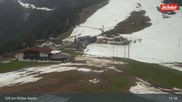 Archiviertes Webcam Bild: Bergstation Gondelbahn Hochsöll am 12.04.2026 um 13:01 Uhr
