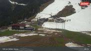 Archiviertes Webcam Bild: Bergstation Gondelbahn Hochsöll am 13.04.2026 um 09:42 Uhr