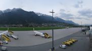 Archiviertes Webcam Bild: Flughafen Innsbruck am 12.04.2026 um 18:34 Uhr