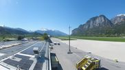 Archiviertes Webcam Bild: Flughafen Innsbruck am 25.04.2026 um 14:21 Uhr