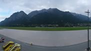 Archived webcam image showing Panoramic view of Innsbruck Airport on 15 Jun 2026 at 07:29