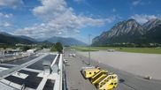 Archived webcam image showing Panoramic view of Innsbruck Airport on 15 Jun 2026 at 08:29