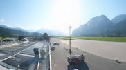 Archived webcam image showing Panoramic view of Innsbruck Airport on 26 Jun 2026 at 18:16