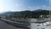 Archived webcam image showing Panoramic view of Innsbruck Airport on 21 Jul 2026 at 08:43