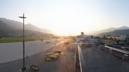 Archived webcam image showing Panoramic view of Innsbruck Airport on 31 Jul 2026 at 06:08