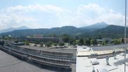 Archived webcam image showing Panoramic view of Innsbruck Airport on 31 Jul 2026 at 12:08