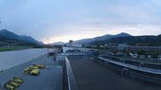Archived webcam image showing Panoramic view of Innsbruck Airport on 10 Aug 2026 at 06:56