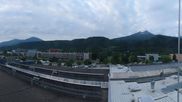 Archived webcam image showing Panoramic view of Innsbruck Airport on 10 Aug 2026 at 07:56