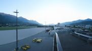 Archived webcam image showing Panoramic view of Innsbruck Airport on 15 Sep 2026 at 07:20