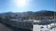 Archived webcam image showing Panoramic view of Innsbruck Airport on 26 Feb 2026 at 10:57