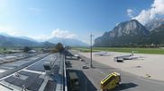 Archiviertes Webcam Bild: Flughafen Innsbruck am 04.10.2026 um 14:03 Uhr