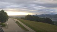 Archived webcam image showing Panoramic view over the Traunsee on 14 Jun 2026 at 06:47