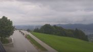 Archived webcam image showing Panoramic view over the Traunsee on 17 Sep 2026 at 08:00