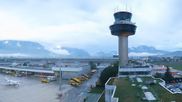 Archived webcam image showing Panoramic view of Salzburg Airport on 17 Sep 2026 at 07:51