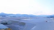 Archived webcam image showing Panoramic view of Salzburg Airport on 4 Mar 2026 at 06:51