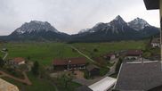 Archiviertes Webcam Bild: Hotel Post Lermoos: Zugspitze am 28.04.2026 um 12:25 Uhr