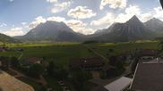 Archiviertes Webcam Bild: Hotel Post Lermoos: Zugspitze am 28.05.2026 um 10:34 Uhr