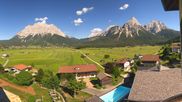 Archiviertes Webcam Bild: Hotel Post Lermoos: Zugspitze am 29.05.2026 um 16:51 Uhr