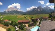 Archiviertes Webcam Bild: Hotel Post Lermoos: Zugspitze am 12.07.2026 um 14:38 Uhr