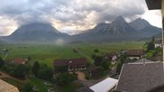 Archived webcam image showing Zugspitze view - Hotel Post on 27 Jul 2026 at 06:07