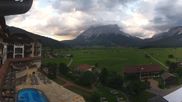 Archived webcam image showing Zugspitze view - Hotel Post on 21 Jul 2026 at 20:44