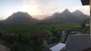 Archiviertes Webcam Bild: Hotel Post Lermoos: Zugspitze am 28.08.2026 um 06:57 Uhr
