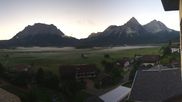 Archiviertes Webcam Bild: Hotel Post Lermoos: Zugspitze am 15.09.2026 um 07:40 Uhr