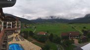 Archived webcam image showing Zugspitze view - Hotel Post on 10 Sep 2026 at 10:17
