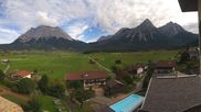 Archiviertes Webcam Bild: Hotel Post Lermoos: Zugspitze am 06.10.2026 um 14:40 Uhr