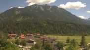 Archiviertes Webcam Bild: Alpenwelt Karwendel - Krün am 12.07.2026 um 14:56 Uhr