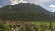 Archiviertes Webcam Bild: Alpenwelt Karwendel - Krün am 26.08.2026 um 14:19 Uhr