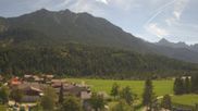 Archiviertes Webcam Bild: Alpenwelt Karwendel - Krün am 26.08.2026 um 12:19 Uhr