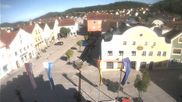 Archived webcam image showing Dietfurt marketplace west on 14 Jun 2026 at 08:24