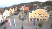 Archived webcam image showing Dietfurt marketplace west on 16 Sep 2026 at 06:11