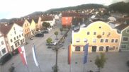 Archived webcam image showing Dietfurt marketplace west on 16 Sep 2026 at 07:11