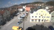 Archived webcam image showing Dietfurt marketplace west on 27 Mar 2026 at 10:44