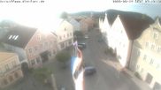 Archived webcam image showing Dietfurt town hall east on 14 Jun 2026 at 07:22