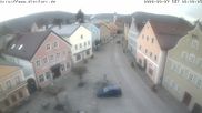 Archived webcam image showing Dietfurt town hall east on 27 Mar 2026 at 06:40