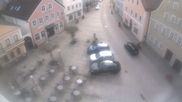 Archived webcam image showing Dietfurt town hall east on 27 Mar 2026 at 08:40