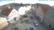 Archived webcam image showing Dietfurt town hall east on 27 Mar 2026 at 14:40