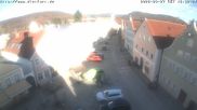 Archived webcam image showing Dietfurt town hall east on 27 Mar 2026 at 16:40