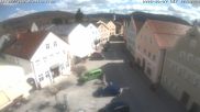 Archived webcam image showing Dietfurt town hall east on 27 Mar 2026 at 12:40