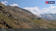 Archived webcam image showing Obergurgl - Slopes Festkogel on 12 Aug 2026 at 15:18