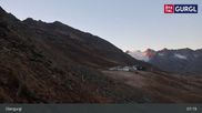 Archived webcam image showing Obergurgl - Slopes Festkogel on 3 Oct 2026 at 07:49